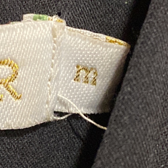 Marie Oliver black silk pantsuit - Picture 3 of 9